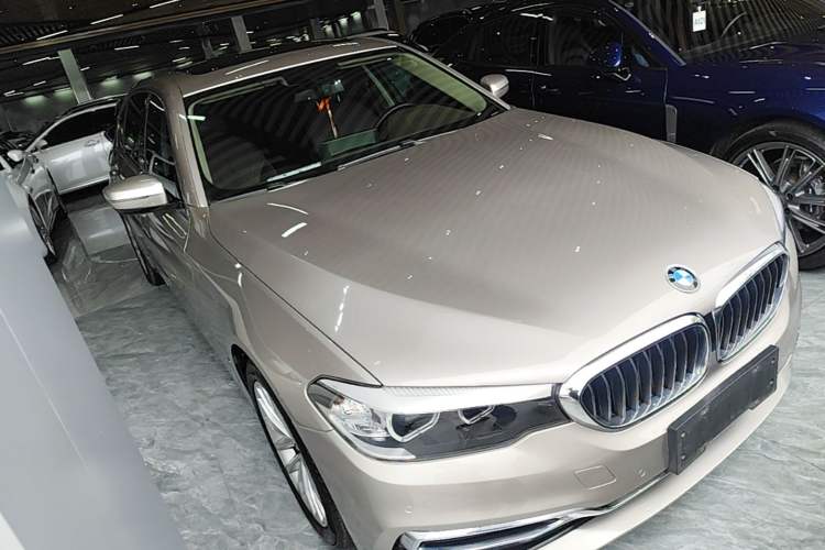 Used BMW 5 Series 2020 525Li Luxury Package Front Right 45 Deg