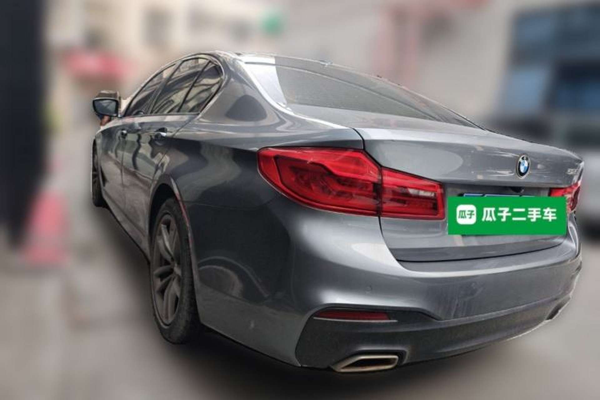 Used BMW 5 Series 2020 525i M Sport Package Rear Left 45 Deg