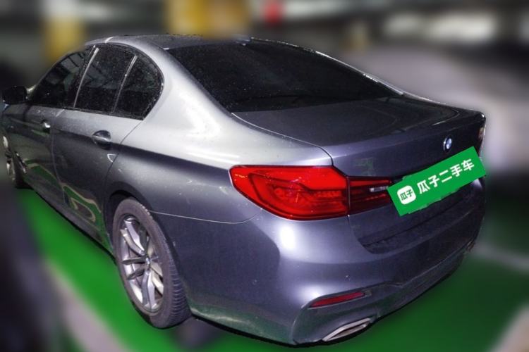 Used BMW 5 Series 2020 525i M Sport Package Rear Left 45 Deg