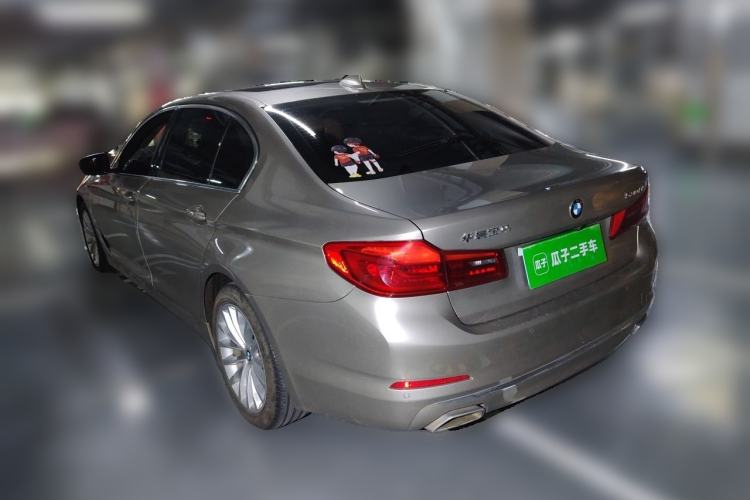 Used BMW 5 Series 2020 530Li Leading Edition Luxury Package Rear Left 45 Deg