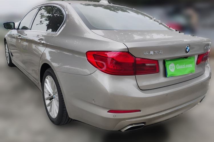 Used BMW 5 Series 2020 530Li Luxury Edition Premium Package Rear Left 45 Deg
