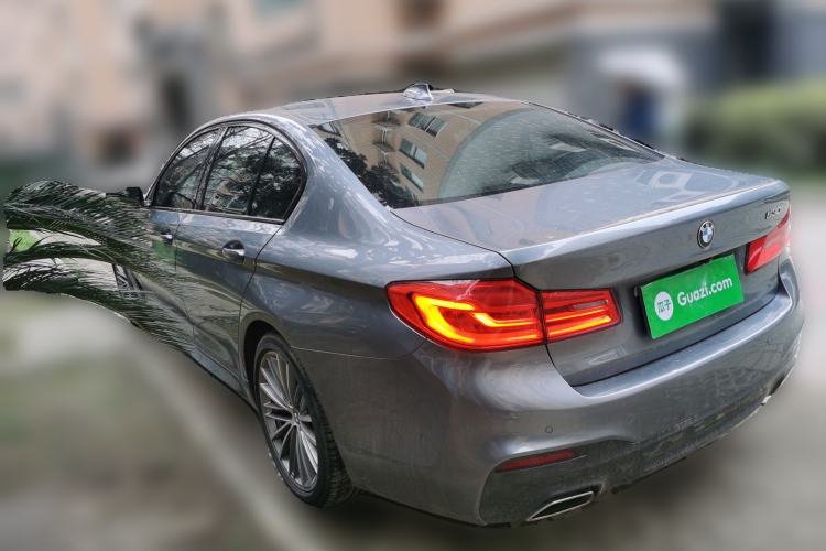 Used BMW 5 Series 2020 530i Sport Line M Sport Package Rear Left 45 Deg