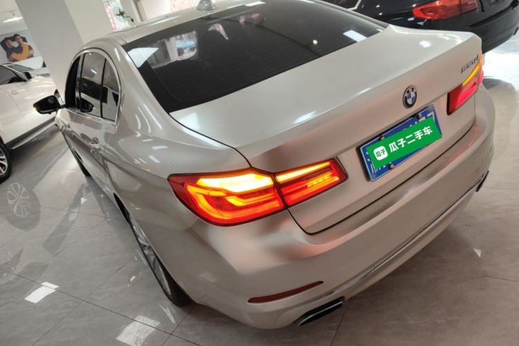 Used BMW 5 Series 2020 530Li Leading Edition Luxury Package Rear Left 45 Deg