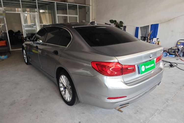 Used BMW 5 Series 2020 530Li Leading Edition Luxury Package Rear Left 45 Deg