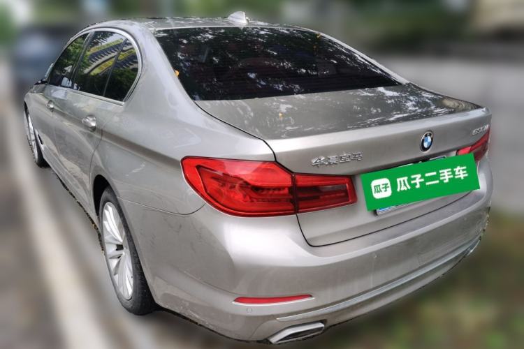 Used BMW 5 Series 2020 530Li xDrive Luxury Package Rear Left 45 Deg