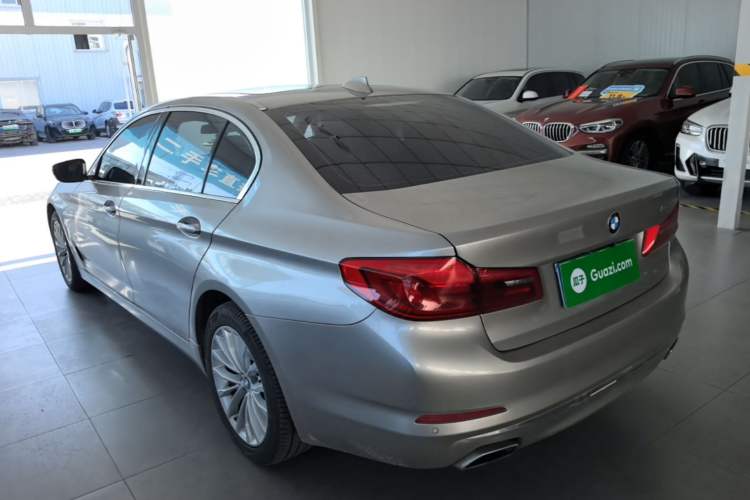 Used BMW 5 Series 2020 530Li Leading Edition Luxury Package Rear Left 45 Deg