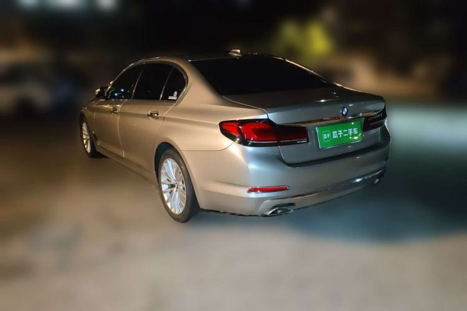 Used BMW 5 Series 2020 525Li Luxury Package Rear Left 45 Deg
