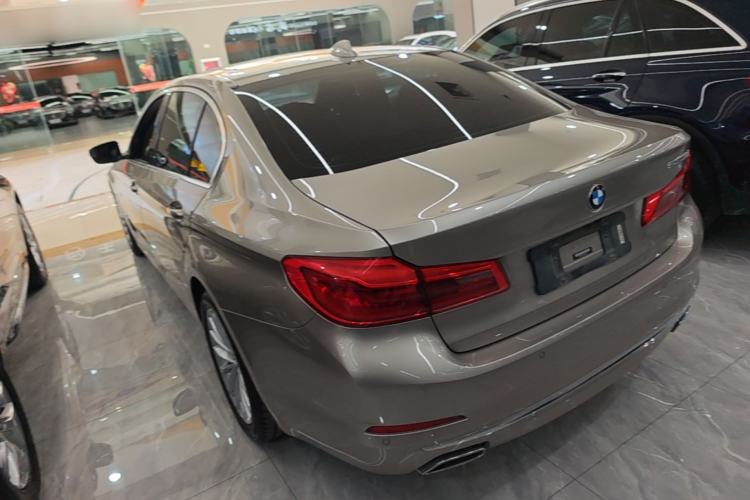 Used BMW 5 Series 2020 530Li Leading Edition Luxury Package Rear Left 45 Deg