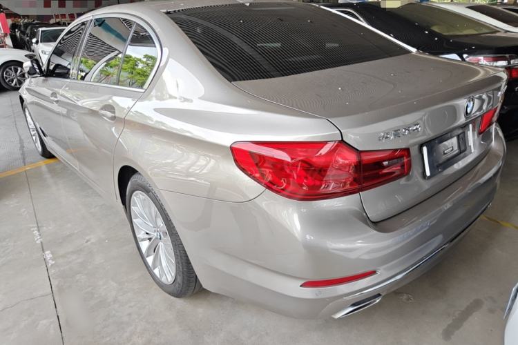 Used BMW 5 Series 2020 530Li Leading Edition Luxury Package Rear Left 45 Deg