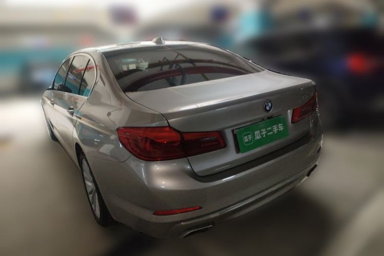 Used BMW 5 Series 2020 530Li Luxury Edition Premium Package Rear Left 45 Deg