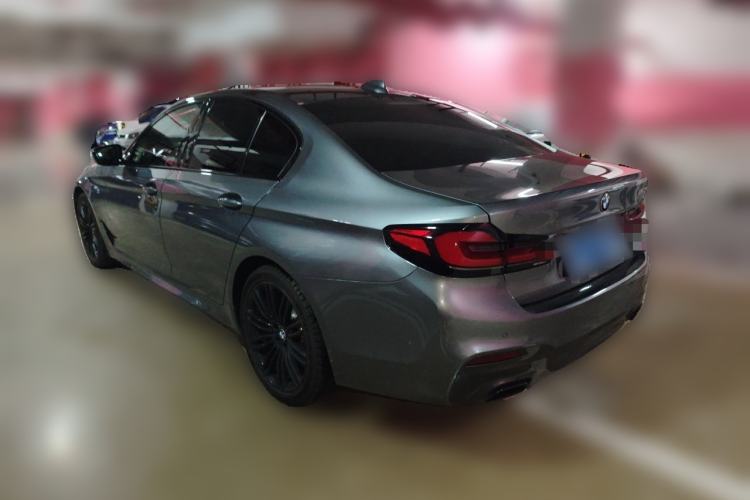 Used BMW 5 Series 2020 540i Sport Line M Sport Package Rear Left 45 Deg