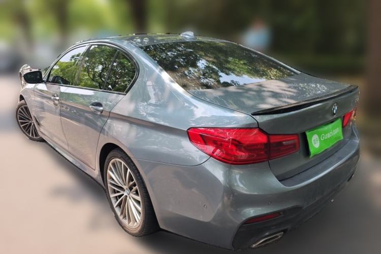Used BMW 5 Series 2020 530i Sport Line M Sport Package Rear Left 45 Deg
