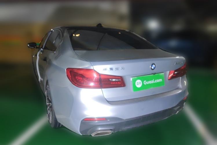 Used BMW 5 Series 2020 530Li Leading Model M Sport Package Rear Left 45 Deg
