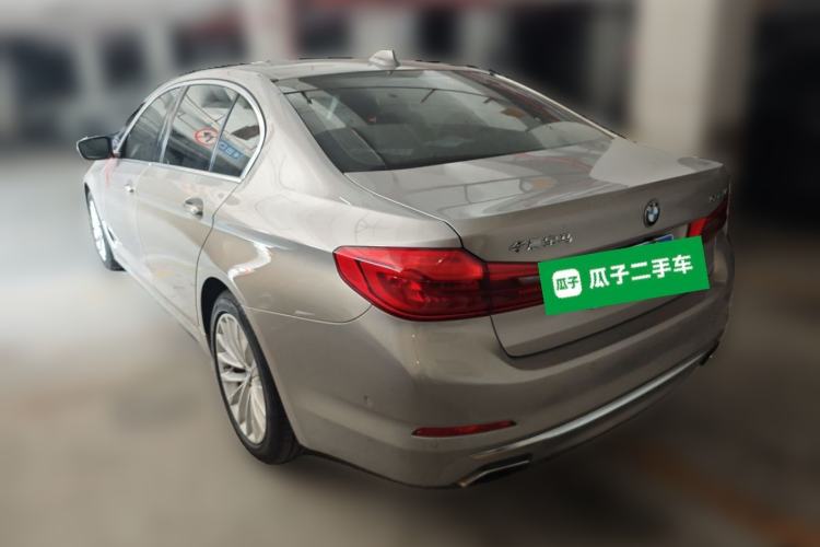Used BMW 5 Series 2020 530Li Leading Edition Luxury Package Rear Left 45 Deg