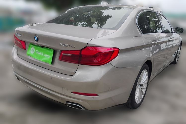 Used BMW 5 Series 2020 530Li Luxury Edition Premium Package Rear Right 45 Deg