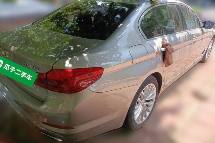 Used BMW 5 Series 2020 530Li Leading Edition Luxury Package Rear Right 45 Deg