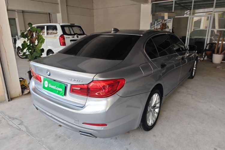 Used BMW 5 Series 2020 530Li Leading Edition Luxury Package Rear Right 45 Deg