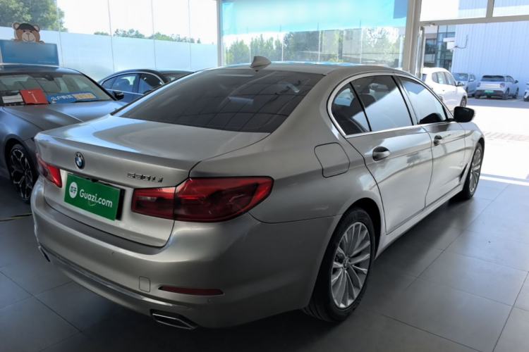 Used BMW 5 Series 2020 530Li Leading Edition Luxury Package Rear Right 45 Deg
