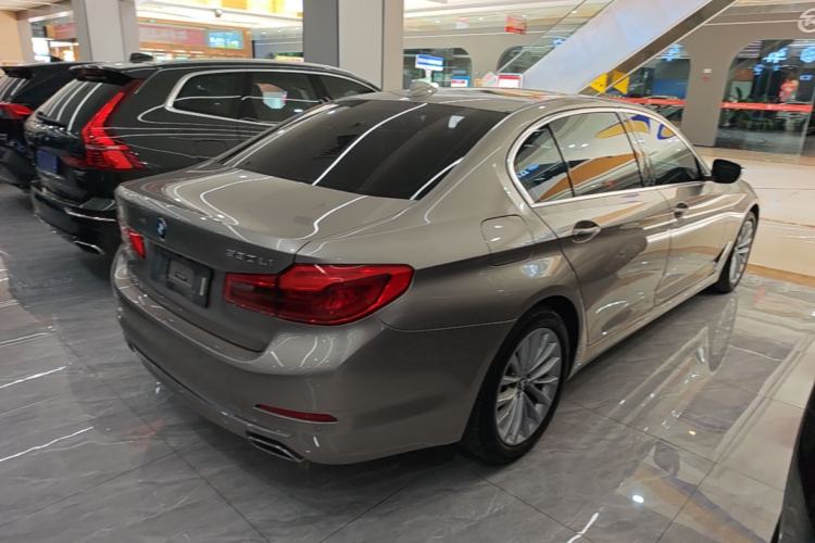 Used BMW 5 Series 2020 530Li Leading Edition Luxury Package Rear Right 45 Deg