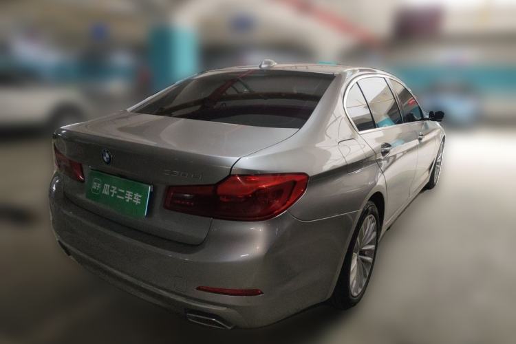 Used BMW 5 Series 2020 530Li Luxury Edition Premium Package Rear Right 45 Deg