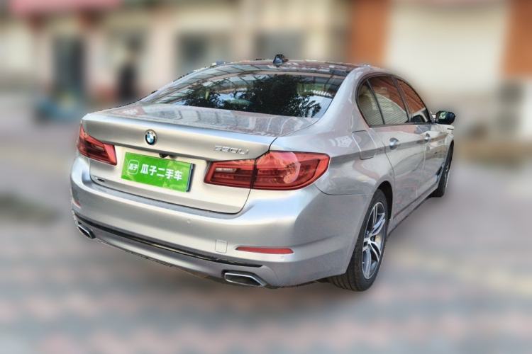Used BMW 5 Series 2020 530Li xDrive Luxury Package Rear Right 45 Deg