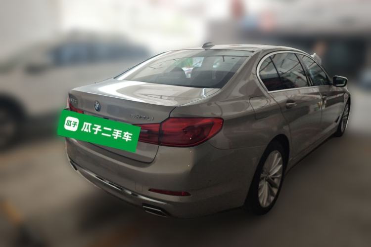 Used BMW 5 Series 2020 530Li Leading Edition Luxury Package Rear Right 45 Deg