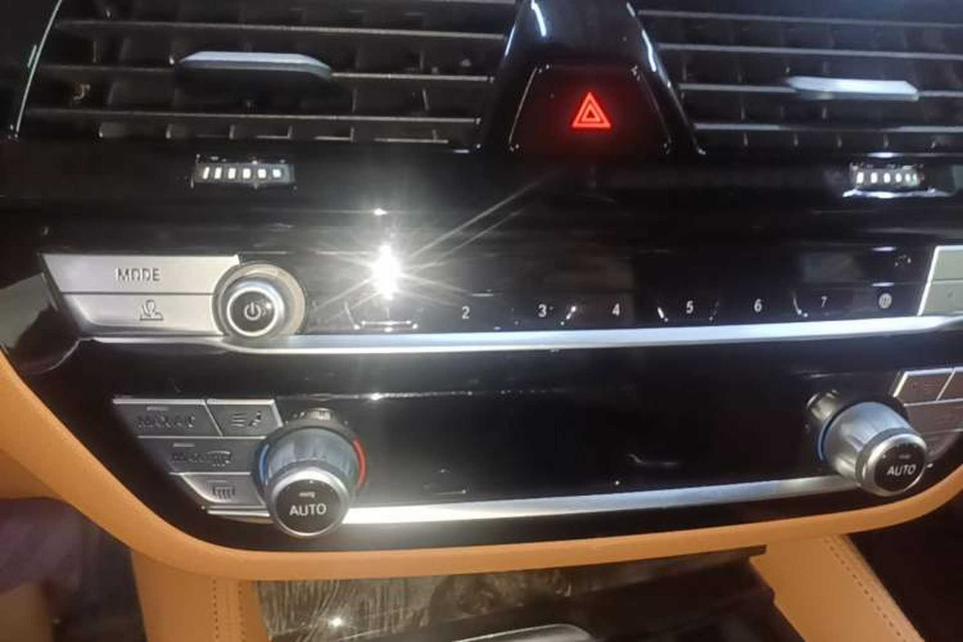 Used BMW 5 Series 2020 530Li Luxury Edition M Sport Package Audio And AC Panel