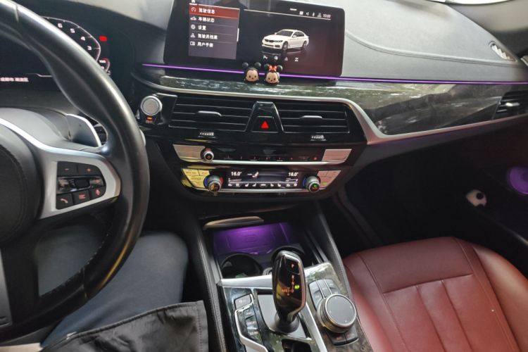 Used BMW 5 Series 2020 530Li Luxury Edition M Sport Package Audio And AC Panel