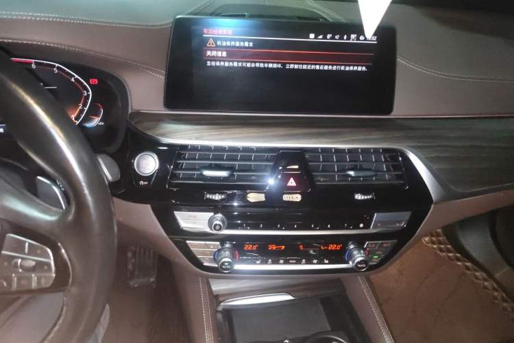 Used BMW 5 Series 2020 530Li Leading Edition Luxury Package Audio And AC Panel