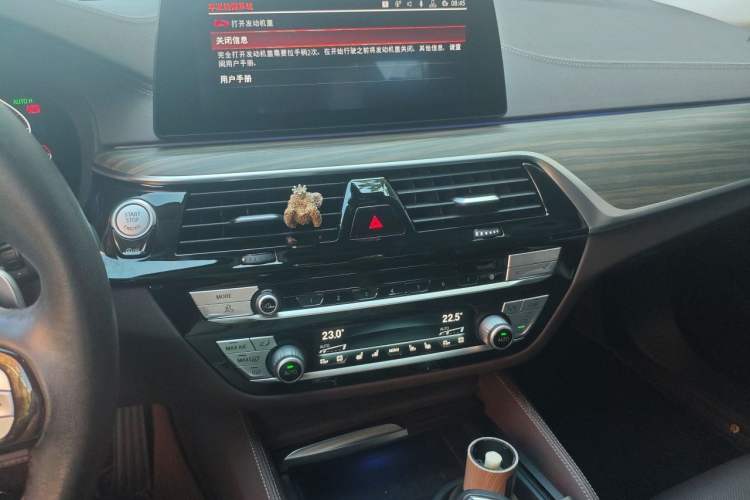 Used BMW 5 Series 2020 530Li Luxury Edition Premium Package Audio And AC Panel