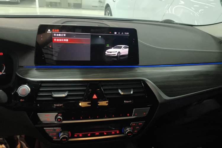 Used BMW 5 Series 2020 530Li Leading Edition Luxury Package Audio And AC Panel