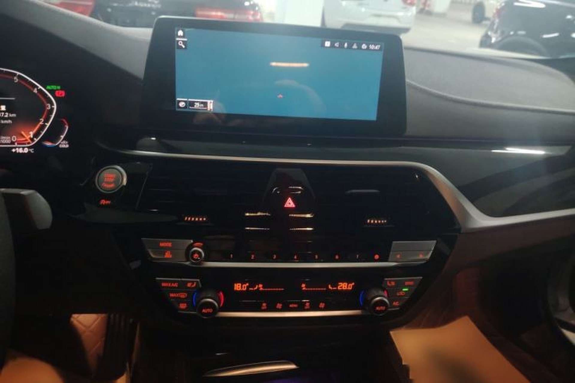 Used BMW 5 Series 2020 525Li M Sport Package Audio And AC Panel