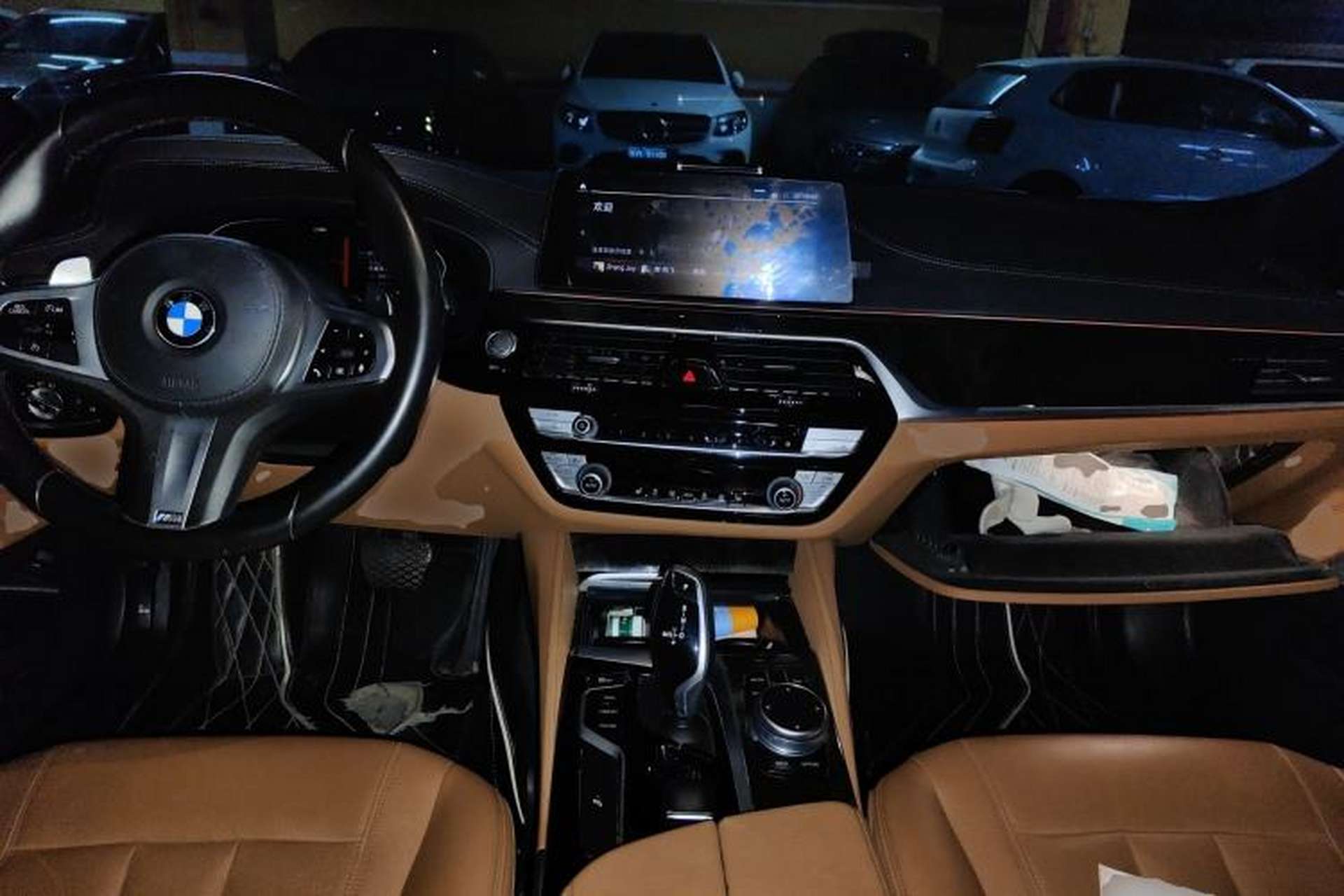 Used BMW 5 Series 2020 530Li Leading Model M Sport Package Center Console