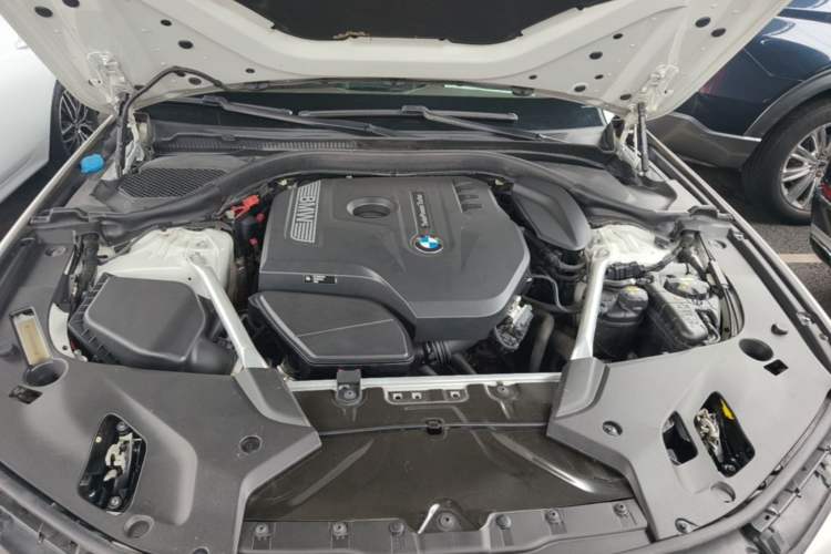 Used BMW 5 Series 2020 525Li M Sport Package Engine Bay