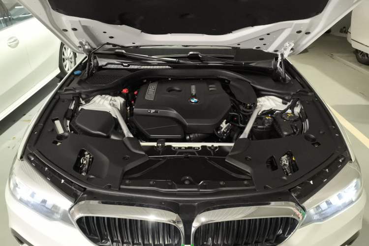 Used BMW 5 Series 2020 525Li M Sport Package Engine Bay