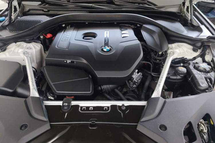 Used BMW 5 Series 2020 530Li Leading Model M Sport Package Engine Bay