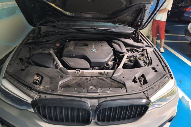Used BMW 5 Series 2020 530Li Leading Model M Sport Package Engine Bay