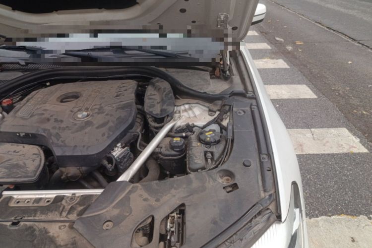 Used BMW 5 Series 2020 525Li M Sport Package Engine Bay Left