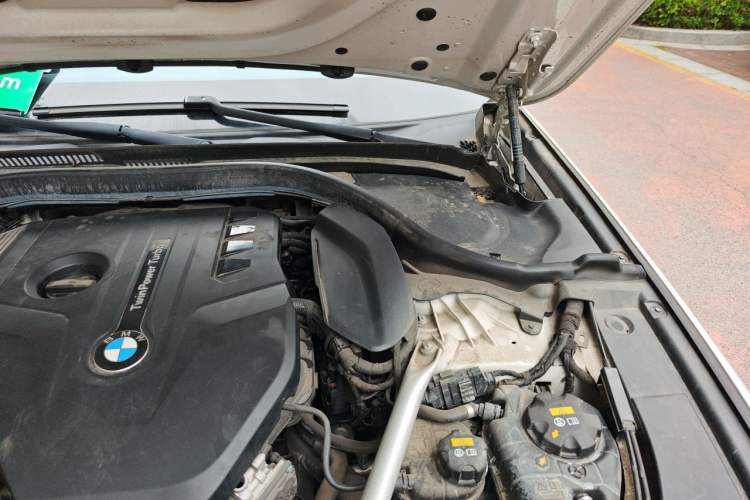 Used BMW 5 Series 2020 530Li Leading Edition Luxury Package Engine Bay Left