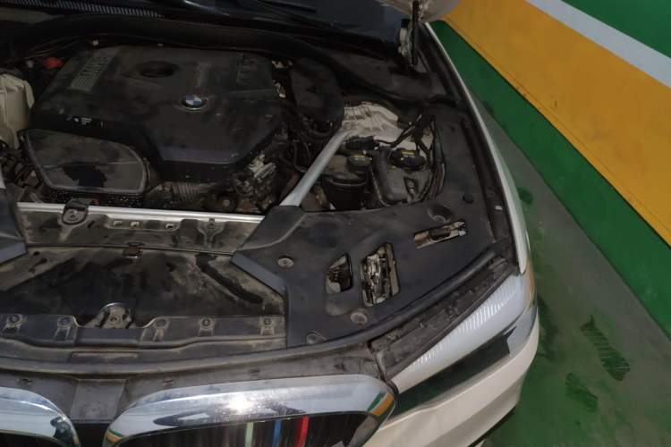 Used BMW 5 Series 2020 525Li M Sport Package Engine Bay Left