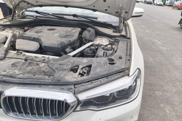 Used BMW 5 Series 2020 530Li Leading Edition Luxury Package Engine Bay Left