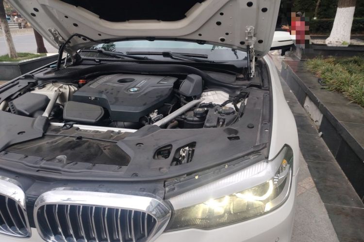Used BMW 5 Series 2020 525Li Luxury Package Engine Bay Left