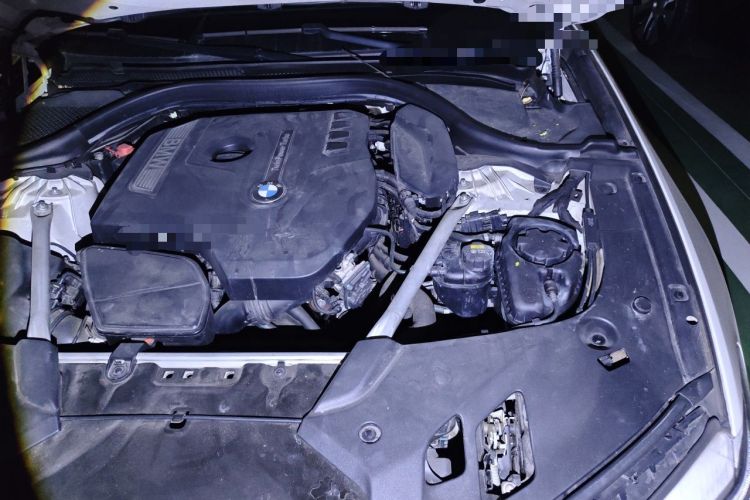 Used BMW 5 Series 2020 530Li Leading Edition Luxury Package Engine Bay Left