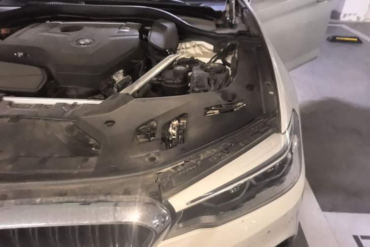 Used BMW 5 Series 2020 530Li Leading Model M Sport Package Engine Bay Left