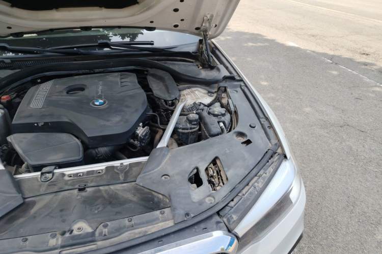 Used BMW 5 Series 2020 525Li M Sport Package Engine Bay Left