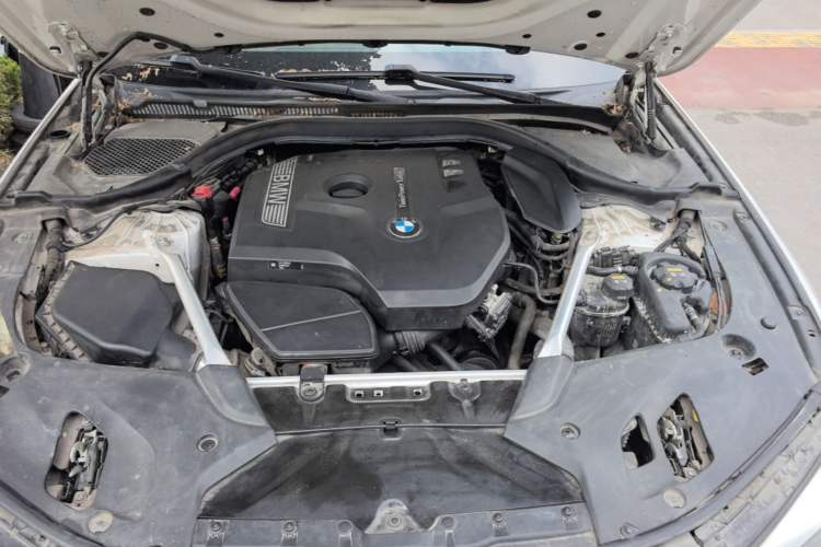 Used BMW 5 Series 2020 525Li Luxury Package Engine Bay