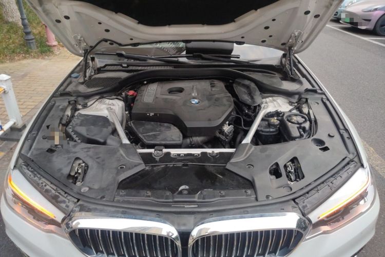 Used BMW 5 Series 2020 530Li Leading Edition Luxury Package Engine Bay