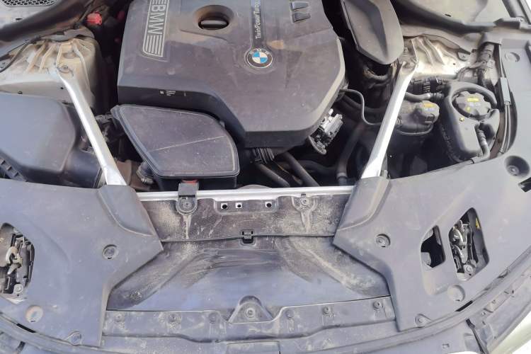 Used BMW 5 Series 2020 525Li Luxury Package Engine Bay