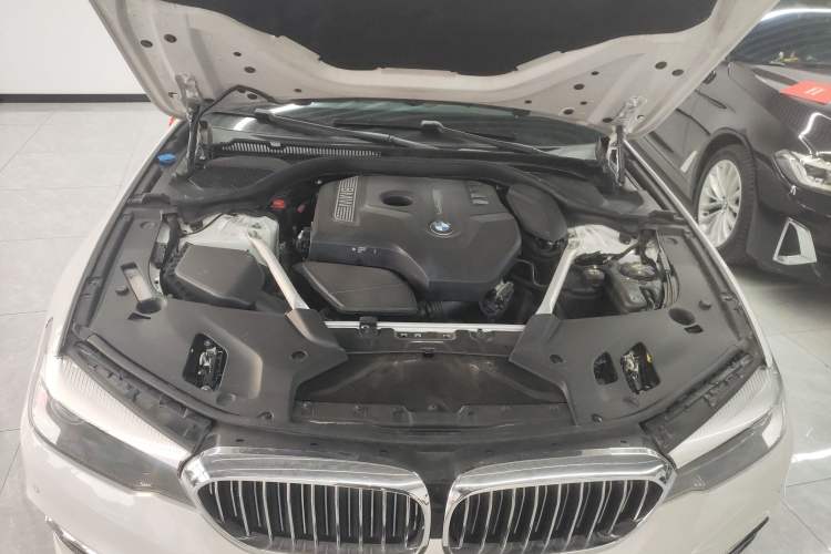 Used BMW 5 Series 2020 525Li Luxury Package Engine Bay