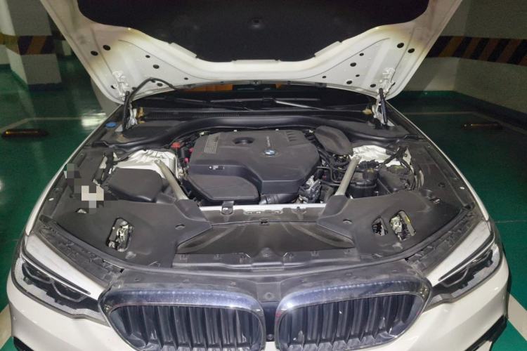 Used BMW 5 Series 2020 530Li Leading Model M Sport Package Engine Bay